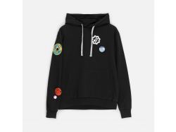 Толстовка с капюшоном Unit Kirenga, черная