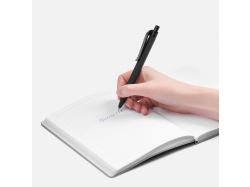 Ручка шариковая Prodir QS01 PRP-P Soft Touch, черная