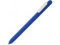 Ручка шариковая Swiper Soft Touch, синяя с белым