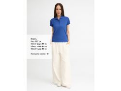 Рубашка поло женская People 210, ярко-синяя (royal)