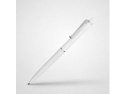 Ручка пластиковая soft-touch шариковая «Plane», белый