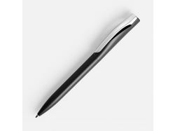Ручка шариковая Pin Silver, черный металлик