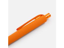 Ручка шариковая Prodir DS8 PRR-T Soft Touch, оранжевая