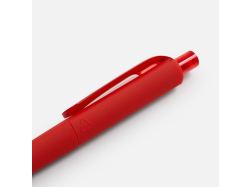 Ручка шариковая Prodir DS8 PRR-T Soft Touch, красная