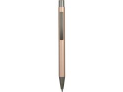 Ручка металлическая soft touch шариковая «Tender», розовое золото/серый