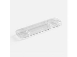 Футляр Serene для 2 ручек, прозрачный