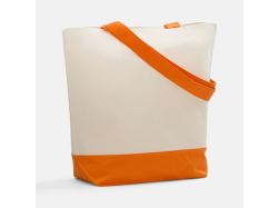 Холщовая сумка Shopaholic, оранжевая