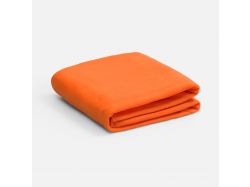 Флисовый плед Warm&Peace, оранжевый