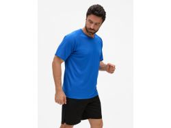 Футболка унисекс Sporty 140, ярко-синяя