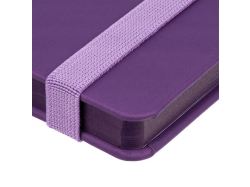 Блокнот Shall, в линейку, фиолетовый
