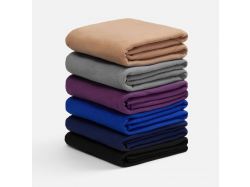 Флисовый плед Warm&Peace, фиолетовый