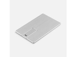 Флешка Platinum Card, 32 Гб, серебристая