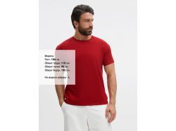 Футболка Imperial 190, вишнево-красная