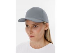 Бейсболка Long Beach, серая