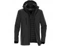 Куртка-трансформер мужская Matrix, серая с черным