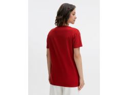 Футболка унисекс Regent 150, вишнево-красная