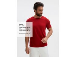 Футболка унисекс Regent 150, вишнево-красная