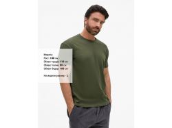 Футболка унисекс Regent 150, темный хаки