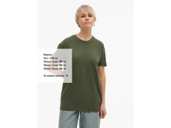 Футболка унисекс Regent 150, темный хаки