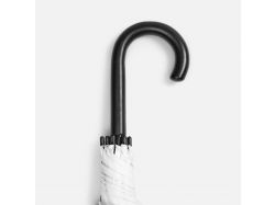 Зонт-трость Standard, белый с серебристым внутри