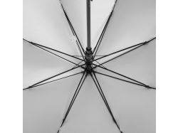 Зонт-трость Standard, белый с серебристым внутри