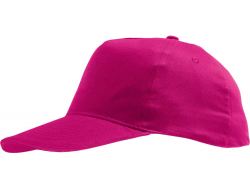 Бейсболка Sunny, ярко-розовая (фуксия)