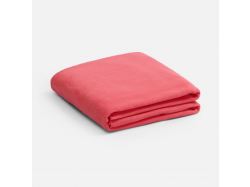 Флисовый плед Warm&Peace, розовый (коралловый)