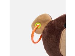Мягкая игрушка Beastie Toys, мишка с белым шарфом