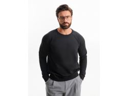 Свитшот унисекс Space, черный