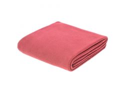 Флисовый плед Warm&Peace XL, розовый (коралловый)