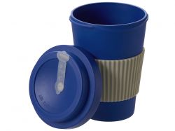 Термокружка "Muffin" из натуральных волокон, темно-синий