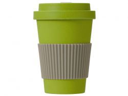 Термокружка "Muffin" из натуральных волокон, зеленое яблоко