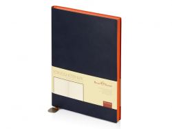 Ежедневник А5 недатированный «Mercury», темно-синий Navy