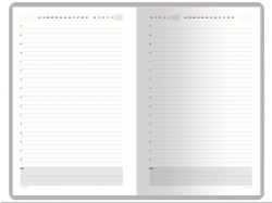 Ежедневник А5 недатированный «Mercury», фиолетовый