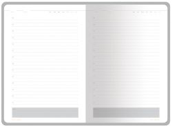 Ежедневник А5 недатированный «Mercury», темно-синий