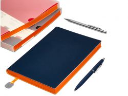 Ежедневник А5 недатированный «Mercury», темно-синий