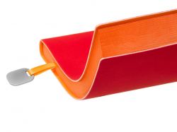 Ежедневник А5 недатированный «Mercury», красный