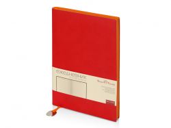 Ежедневник А5 недатированный «Mercury», красный