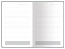 Ежедневник А5 недатированный «Mercury», оранжевый