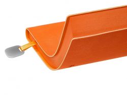 Ежедневник А5 недатированный «Mercury», оранжевый