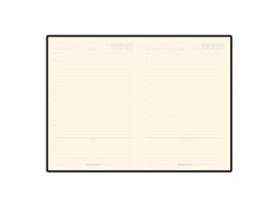 Ежедневник А5 недатированный «Bridge», красный/золотистый