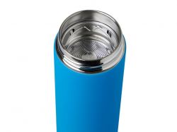 Термос «Confident» с покрытием soft-touch 420мл, голубой