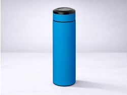 Термос «Confident» с покрытием soft-touch 420мл, голубой