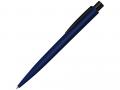 Ручка шариковая металлическая «LUMOS M» soft-touch, темно-синий/черный