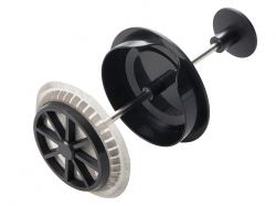 Пластиковый френч-пресс "Savor", 350 мл, черный