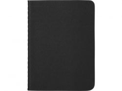 Блокнот A6 Stitch в линейку, черный