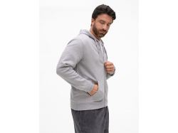 Толстовка унисекс Stone, серый меланж