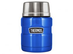 Термос из нерж. стали тм THERMOS SK3000-BL Food Jar 0.470L, синий