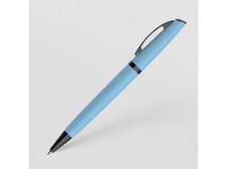 Ручка шариковая Pierre Cardin коллекция «СОВРЕМЕННОСТЬ | ACTUEL». Корпус - АВС пластик, покрытие корпуса - матовое, клип - металлический с черным покрытием. Цвет - голубой матовый. Упаковка Е-3