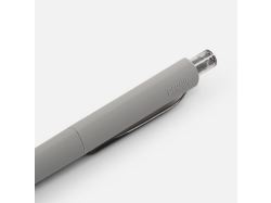 Ручка шариковая Prodir DS8 PRR-T Soft Touch, серая
